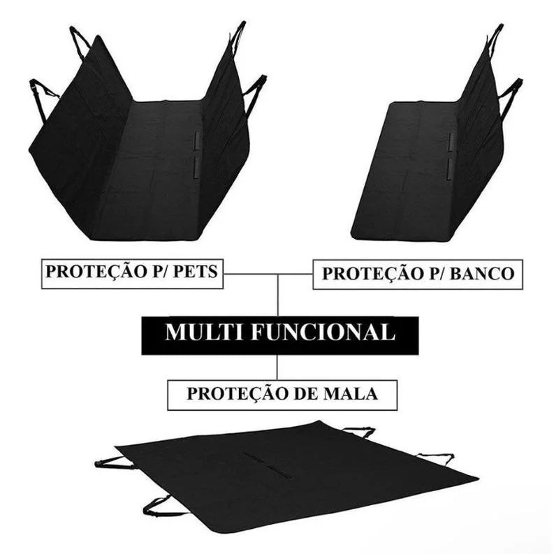 Capa Impermeável para Banco Traseiro – Conforto e Proteção para Você e Seu Pet!